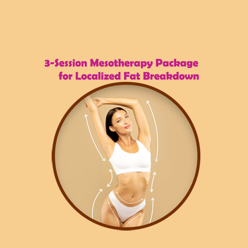 3-Session Mesotherapy Package for Localized Fat Breakdown