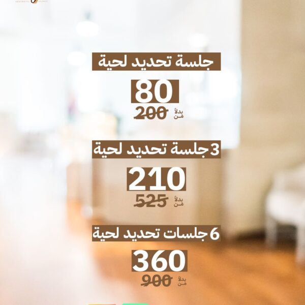 جلسات تحديد الذقن للرجال
