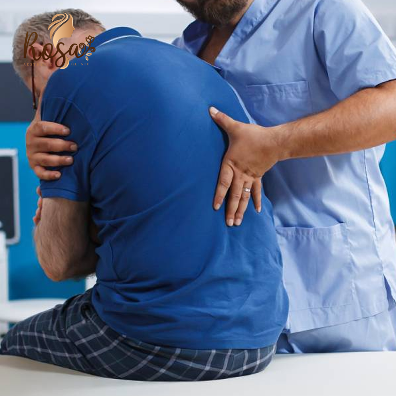 خدمات قسم العلاج الطبيعي في عيادات روزا